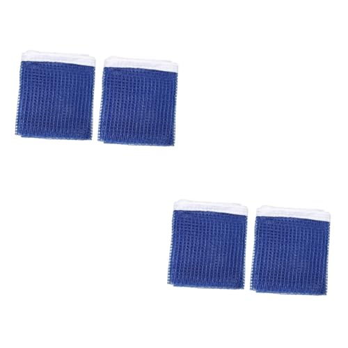 SUPVOX 2sets Nylon Table Tennis Net Professional Replacement Net for Pong Regulation Size for Indoor/Outdoor Play 2pcs*2