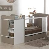 cuna convertible ros Dimensión de la cama escalable: largo. 192 – Larg. 78 – Alto. 96 cm Dimensiones del cajón: largo. 140 – Larg. 75 – Alto. 20 cm. Dimensión de la cómoda única: largo. 71 – Larg. 50 – Alto. 96 cm dimensión cama del niño: largo. 194 – Larg. 96 – Alto. 78 cm
