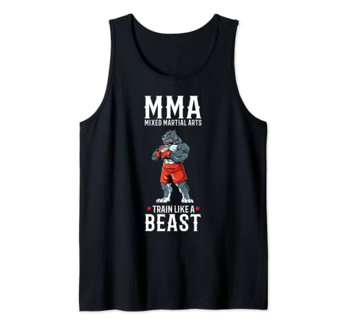 Pitbull MMA Luchador de artes marciales mixtas Camiseta sin Mangas