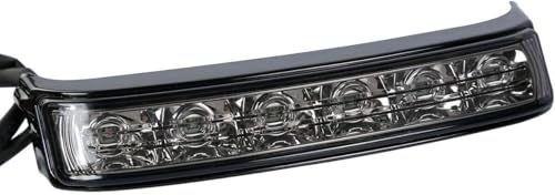 Luz trasera LED para alforjas compatible con Harley Touring Road Glide Limited 2020-2024, Ultra Limited 2014-2024, CVO Limited 2016-2020, Electra Glide 2014-2019, alojamiento negro y lente ahumado miniatura 6