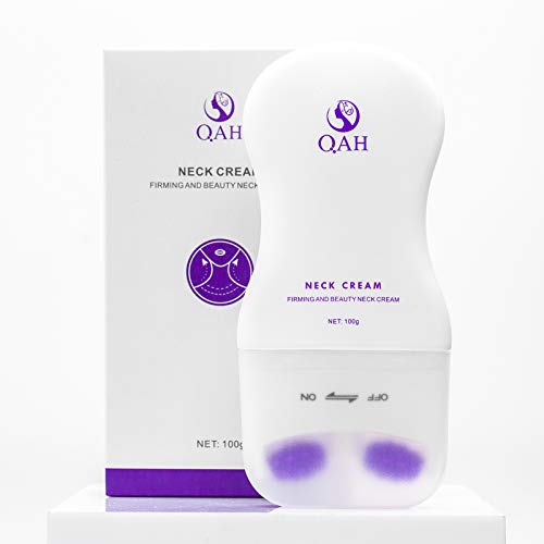 2 in 1 Neck Firming Cream Turkey Neck Tightener,Neck Massager cream Helps Double Chin,Wrinkle Neck Cream,Neck Skin Anti Aging Tightening Cream Repair Crepe Skin 3.5 oz Neck Tightening Cream