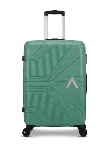 Image of VIP Aristocrat Trolley Bag Set, 55 /65 /75 cm, Hardside PP Shell, Dual Wheels, Multi-Stage System, 10-Number Zipper, 7-Year Warranty (Slay Green, Set of 2)