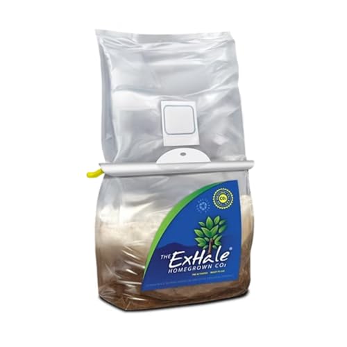 Homegrown Exhale Co2 Bag Mushroom Natural Generator With Hanger Hydroponics