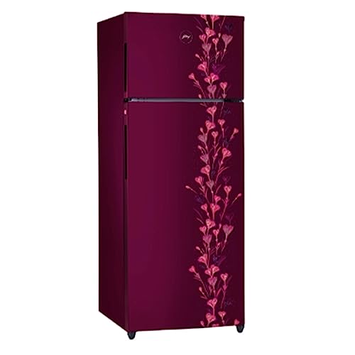 Image of Godrej 244 L 2 Star Inverter Frost Free Double Door Refrigerator (RT EONVALOR 280B RCIT TL WN, Tulip Wine, Nano Shield Technology,2023 Model)