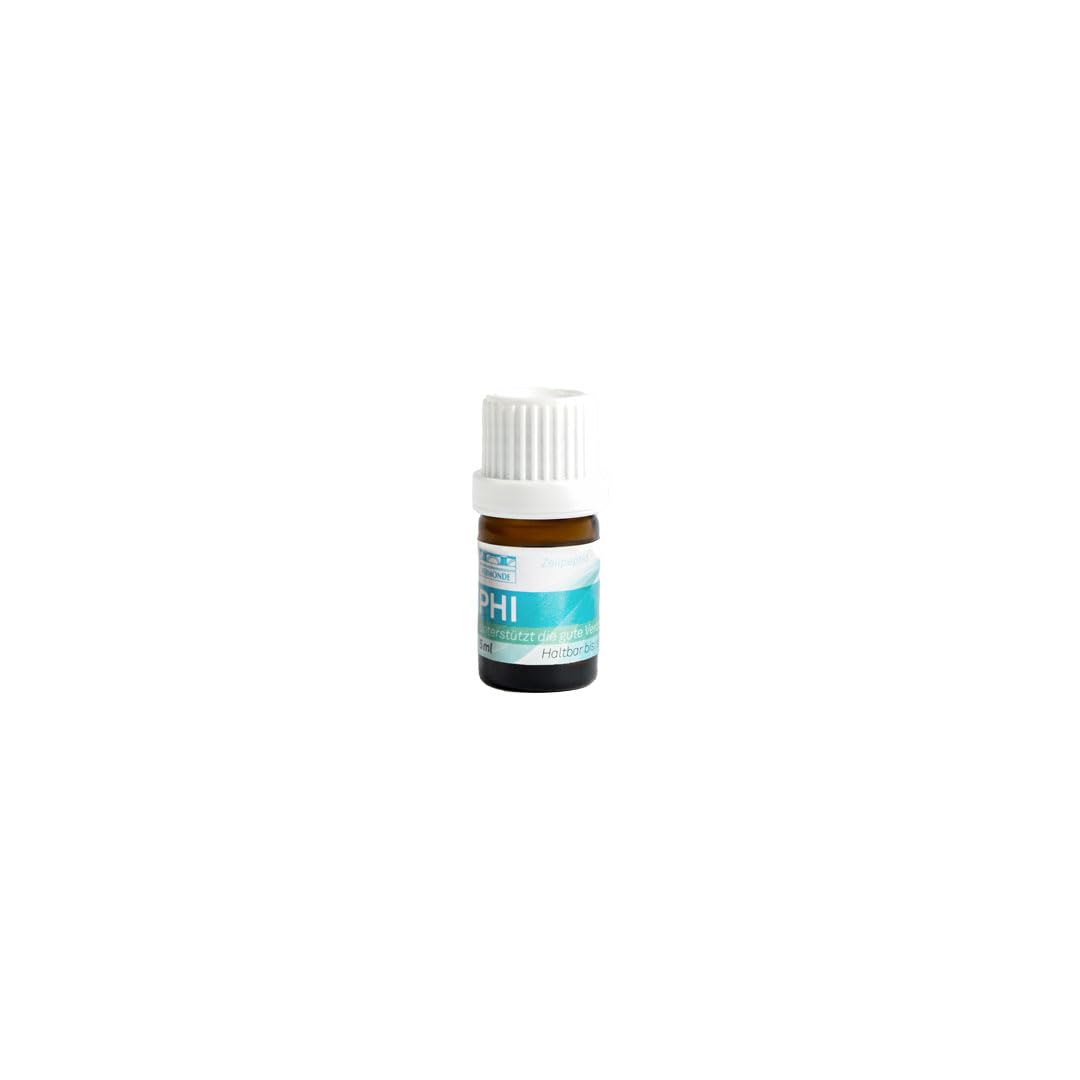 PHI Trinkampullen – Detox & Leberunterstützung – aktiviert Zellregeneration, stärkt Verdauung & Energie – mit Vitamin B6 & Pantothensäure – hohe Bioverfügbarkeit – Vermonde, 8×5 ml