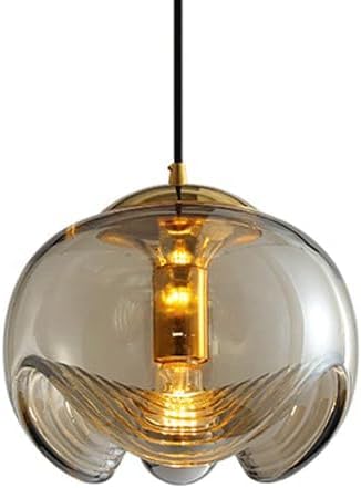 Lustres suspensions en verre E27 luminaire décoration balcon