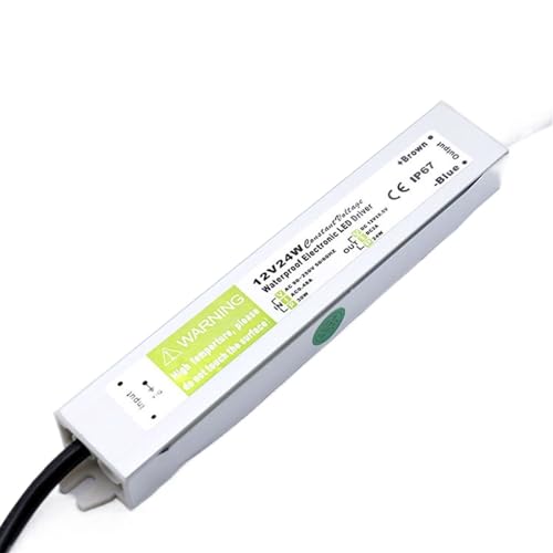 Alimentation LED étanche DC12V contre l'humidité des spots de cour