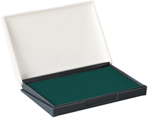 Shiny SHI-40169 Small Rubber Stamp Pad, 2 3/4" x 4 3/8", Green Ink