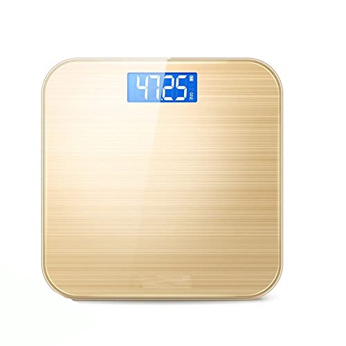 Báscula digital de vidrio templado con pantalla LCD