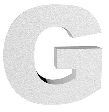 Agendepoint.it - Lettera 3d in polistirolo 45 cm 4 cm