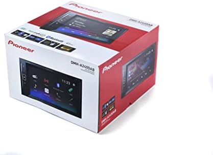 Pioneer DMH-A240DAB Mechafree 6.2 touchscreen multimedia player with Smartphone Mirroring. Bluetooth, DAB/ DAB+ Digital Radio, 13-band GEQ.