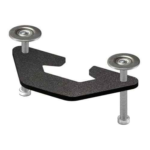Placa de montaje para brazo de monitor, soporte de pantalla, soporte para monitor y pantalla, para oficina en casa, sala de juegos, dormitorio, lugar de trabajo, escuela