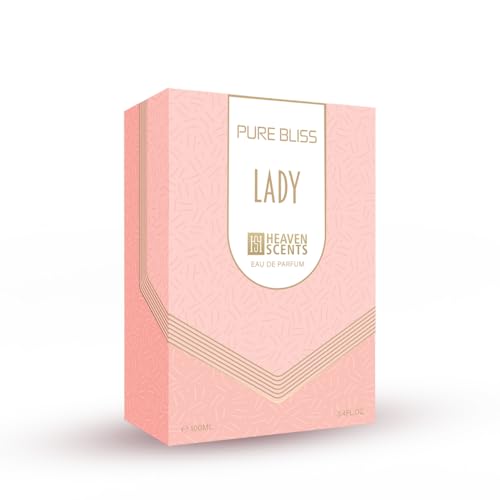 Heaven Scents Lady Perfume for Unisex EAU De Parfum Spray, 3.4 Ounce
