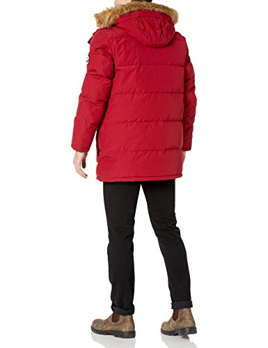Image of Tommy Hilfiger Mens Quilted Snorkel Parka Coat