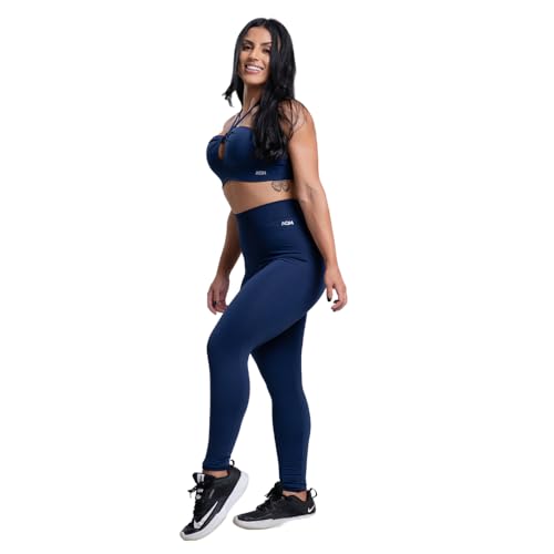 Conjunto Versatily Marinho Fitness AQN SPORT (Azul Marinho, GG)