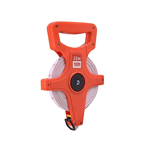 Cinta métrica retractil de 30m con carcasa naranja miniatura 1