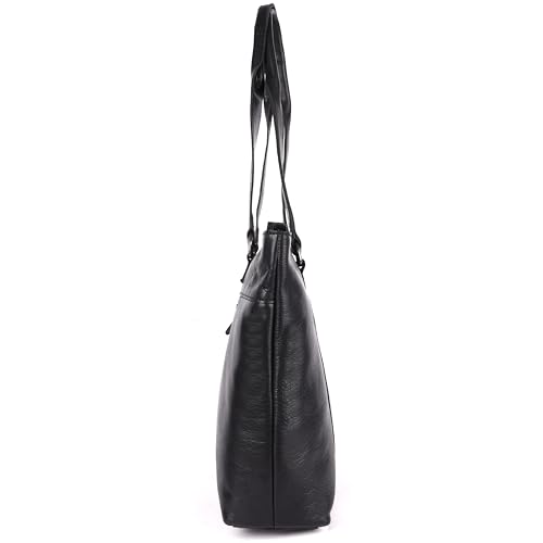 Image of Genuine Leather Tote Bag for Women - Premium Quality, Stylish, and Spacious Handbag for Everyday Use