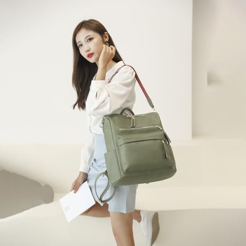Image of Women's Fashion Backpack Purse for Women Leather Multipurpose Design Ladies Shoulder Bag Travel bag Satchel Handbags