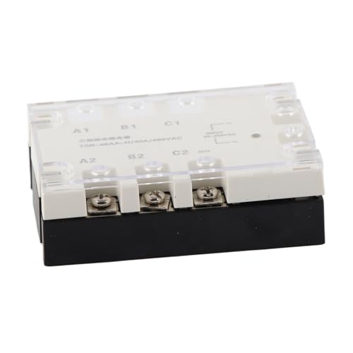 Relais à semi-conducteurs triphasé 40A AC AC TSR-40AA H pour commande industrielle - 5