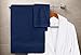 Utopia Towels 8 Piece Premium Towel Set, 2 Bath, 2 Hand, and 4 Washcloths, 100% Ring Spun Cotton, Highly Absorbent Towels for Bathroom, Sports, and Hotel, Navy