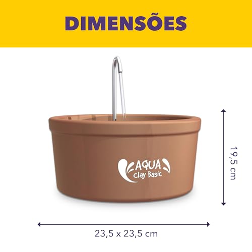 Amicus Fonte De Ceramica Aqua Clay Basic