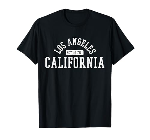 Los Angeles California LA Est. 1781 Souvenir Gift T-Shirt