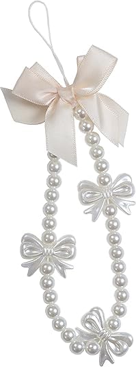 Shidara 1 Pcs Premium Phone Charms Cute Phone Strap Aesthetic Love Chain Beaded Pearl Lanyard Jewelry-image-30
