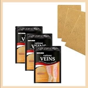 Acupression Varicose Veins Patches | Skin-Friendly, Non-Toxic Relief for Varicosity, Swelling, Muscle & Joint Pain | Instant Pain Relief & Improved Circulation (12)