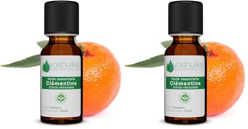 Huile essentielle clémentine pure 20ml aromatique pour massage