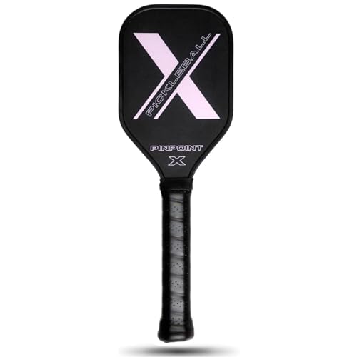Sweet Spot Pickleball Training Paddle T700 Carbon Fiber 16mm Honeycomb Core Extended Handle Pickleball Trainer with Bonus Indoor Wall-Mounted Ball Trainer Attachment