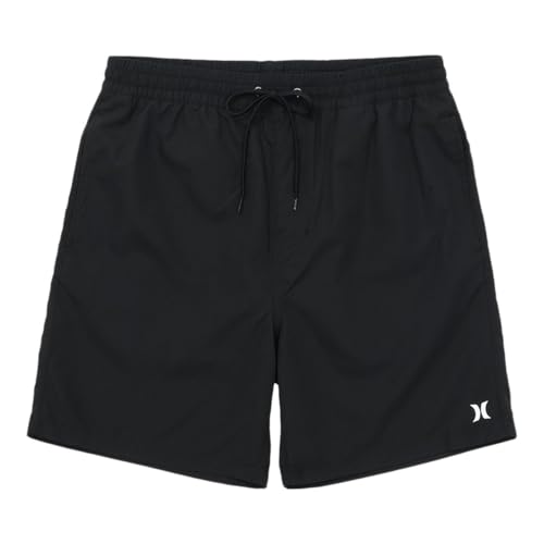 [Hurley] �����Y ���� �������p OAO SOLID VOLLEY 18 �C���i�[���� �n�[�t�p���c �T�[�t MBS07916 shorts �u���b�N XXL