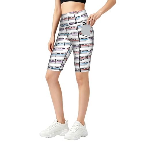 Short de sport taille haute Monorail pour femme idéal pour le running et le yoga