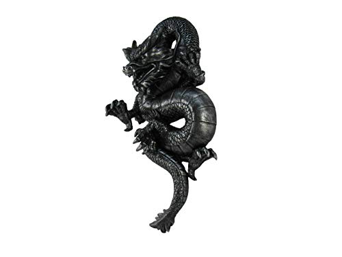 World Of Wonders Chinese Dragon Wall Sculpture | Chinese Dragon Decoration And Asian Patio Decor | Home Decor Wall Accents | Calming Room Accessories - 14" #TOP1