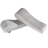 【Huella Funcional】 Cojín de relleno adecuado para los brazos con espuma viscoelástica para un máximo descanso y alivio de los codos, dispersando la presión sin importar dónde se encuentre, en oficinas, hogares o durante un viaje en avión.