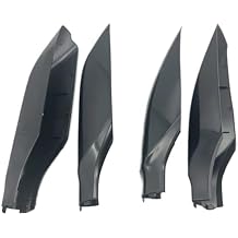 Roof Rack Rail End Cover Shell Replace Compatible With Toyota Land Cruiser Prado 150 FJ150 2010-2015 2016 2017 2018 4PCS/set