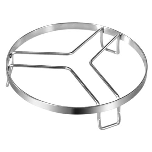 Homoyoyo Rejilla Redonda de Acero Inoxidable con Patas Triples para Cocinar al Vapor y Enfriar Soporte Estable para Verduras Mariscos y Vapor el Hogar Resistente y Multifuncional