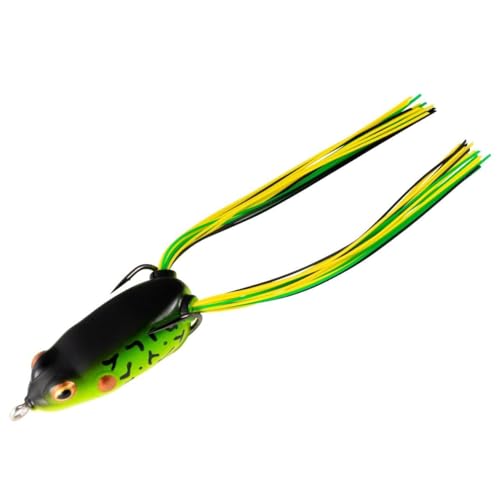 Booyah Pad Crasher Jr. Fire Tiger leurre souple grenouille black-bass et brochet