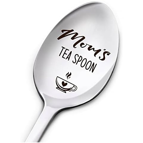 Engraved Stainless Steel Tea Spoon for Mum Cover