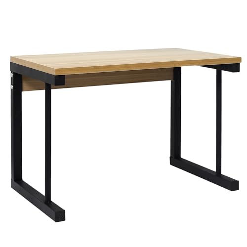 HOME DECO FACTORY – KB6166 Étagère de Cuisine Multifonctionnelle – Support Métallique pour Micro-ondes – Rangement Pratique pour Petits Espaces – 60x30x40 cm – Blanc