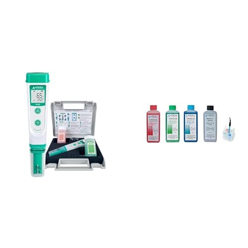 Kit complet de testeur de pH Apera Instruments avec tampons de rechange - 2