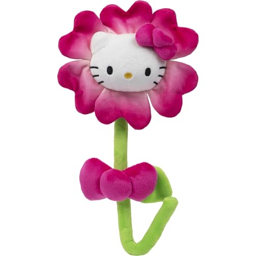 Hello Kitty® and Friends 14-inch Plush Flower 2 Pack - Hello Kitty® & Cinnamoroll™ with Bendable Stems - Giftable Packaging - Officially Licensed - Ages 6+ - image 3