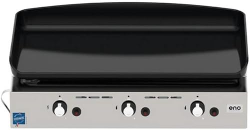Griddle 6300W Cast Iron 62 x 36 cm Eno