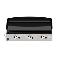 Eno plancha gas 6300w emaillierte gusseisenplatte 62x36cm 556532010701