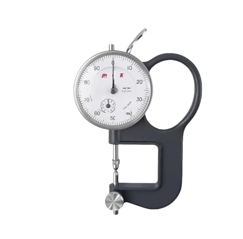 Medidor de espesor con dial redondo Thickness Gauge GL para papel, chapa metálica y más, para uso industrial miniatura 1