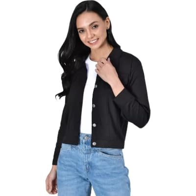 Women's Winter Jacket, CROPPED And Stylish-picture-32