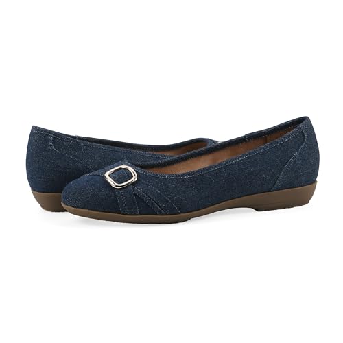 Image of Cliffs by White Mountain Women's Cushioned Calming Ballet Flat