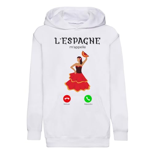 Sweat à capuche enfant Espagne Flamenco - Hoodie premium confortable