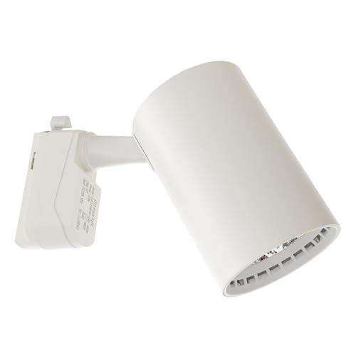 ORFOFE LED Foco de Techo Ajustable Luz de Riel para Exhibiciones y Tiendas Lámpara de Pared para Decoración y Vestidores Diseño Moderno Blanco