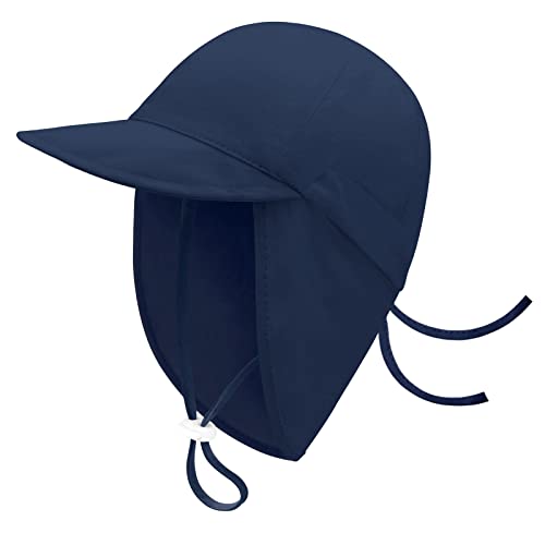 Baby Sun Hat Baby Hats with Neck Flap Infant Sun Hat UPF50+ Cotton Toddler Beach Hat Newborn Sun Hat Baby Baseball Cap