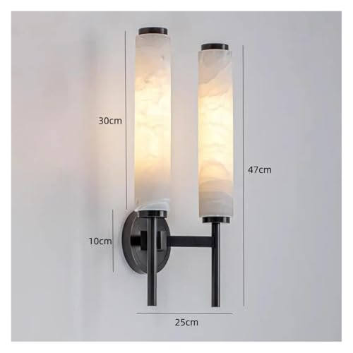 Luces de pared LED de mármol de 4000K para cabecero de dormitorio 2